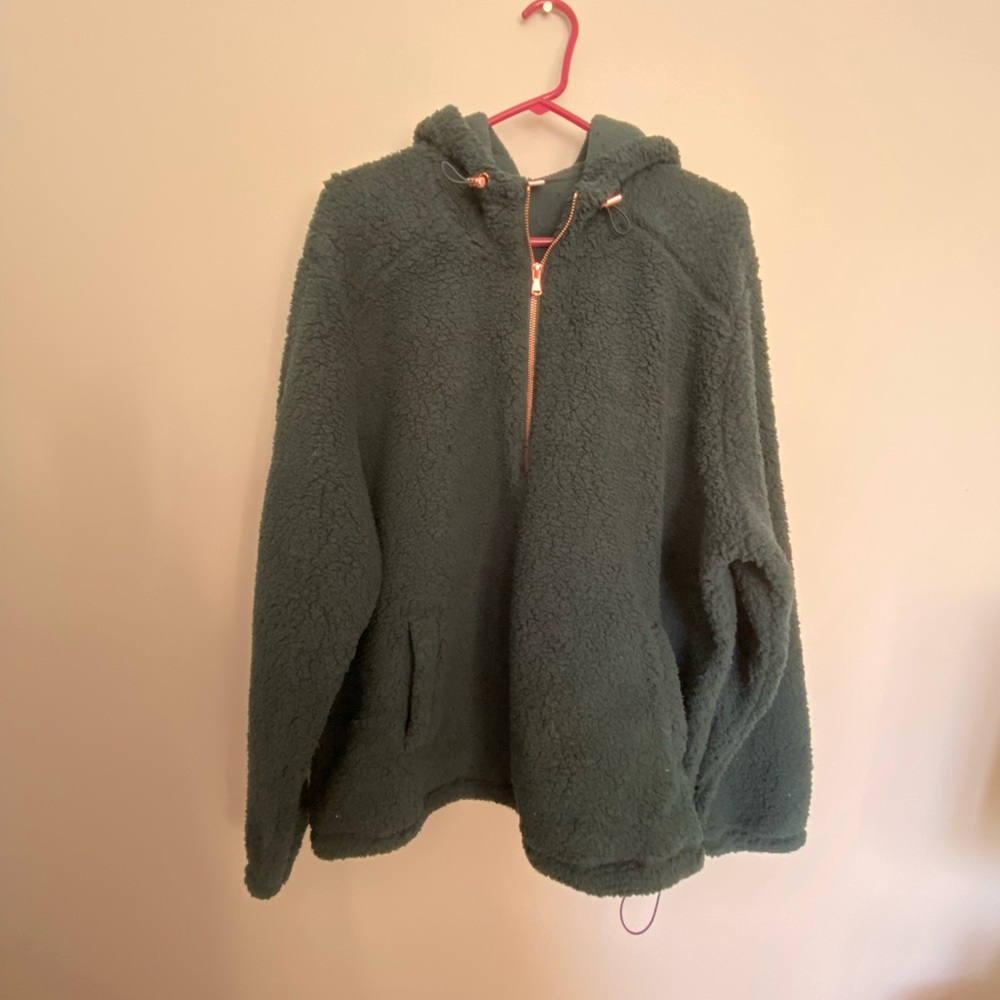 Old navy quarter zip Sherpa